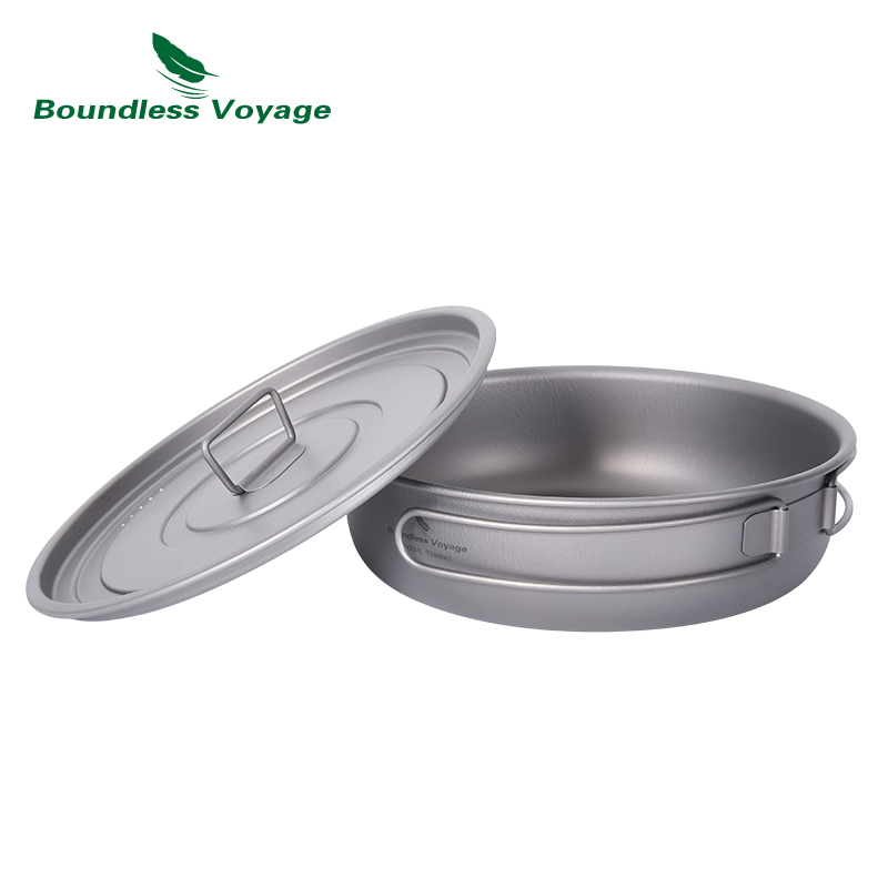 مقلاة تيتانيوم لا حدود لها مع  - مراجعة Camping Cooking Range وسعره
