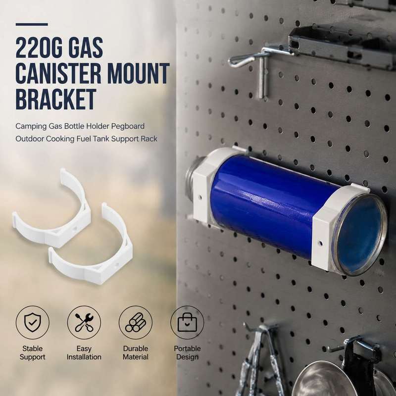 حامل أسطوانة غاز 220 جرام للتخ - مراجعة Camping Cooking Canister وسعره