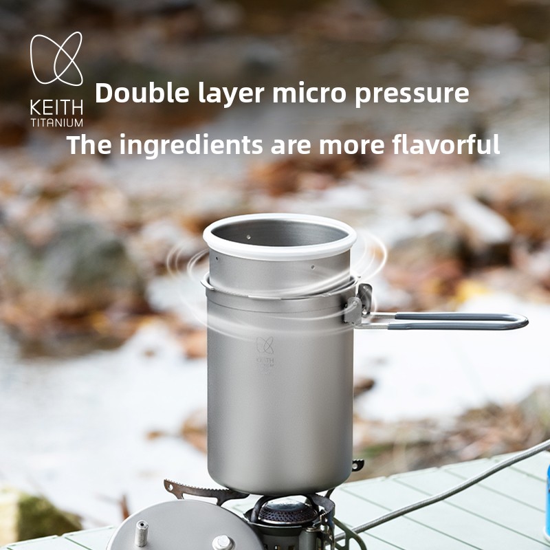 وعاء طنجرة الضغط الخارجي من ال - مراجعة Camping Lightweight Cooking Pot وسعره