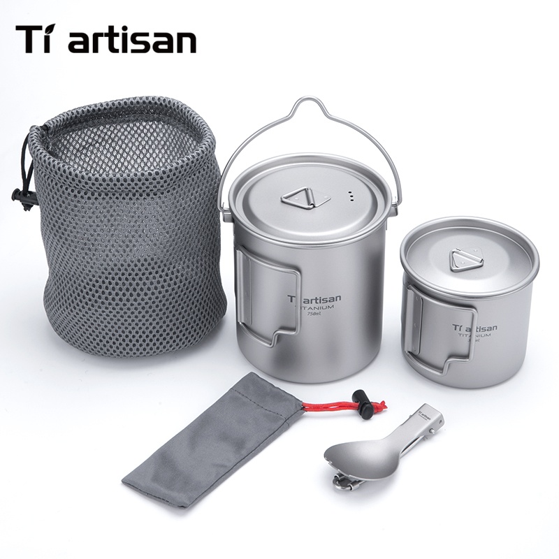 طقم أواني طهي خفيف الوزن من ال - مراجعة Camping Cooking Bundle وسعره