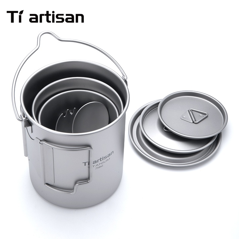 طقم أواني طهي خفيف الوزن من ال - مراجعة Camping Cooking Bundle وسعره