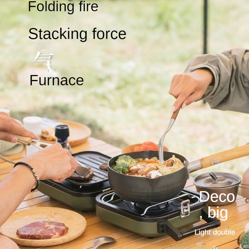 Naturehike موقد للطي مزدوج الن - مراجعة Camping Cooking Range وسعره
