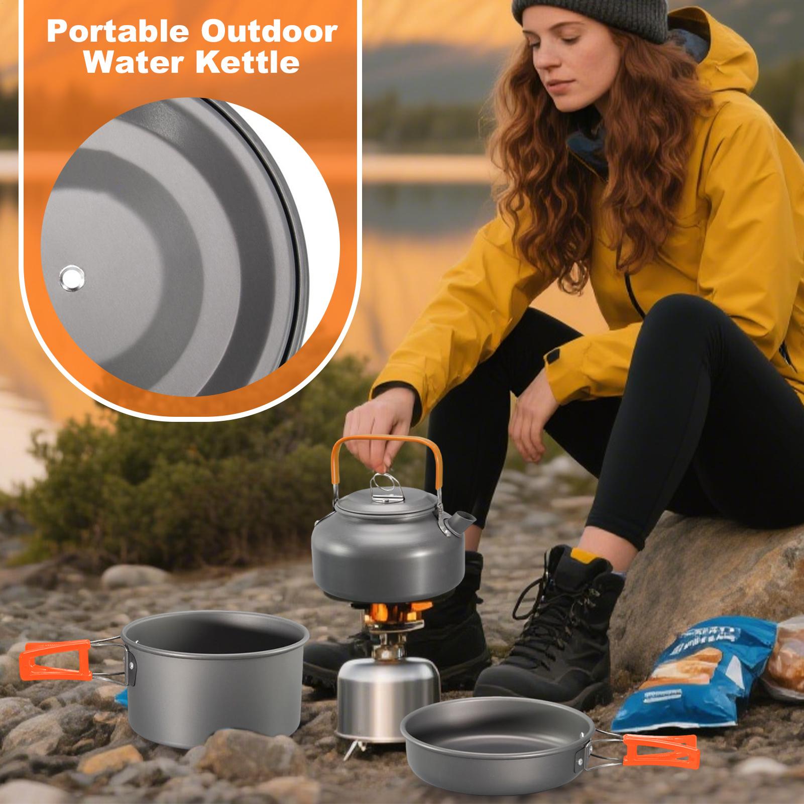 تجهيزات المطابخ التخييم كوك وع - مراجعة Camping Lightweight Cooking Pot وسعره