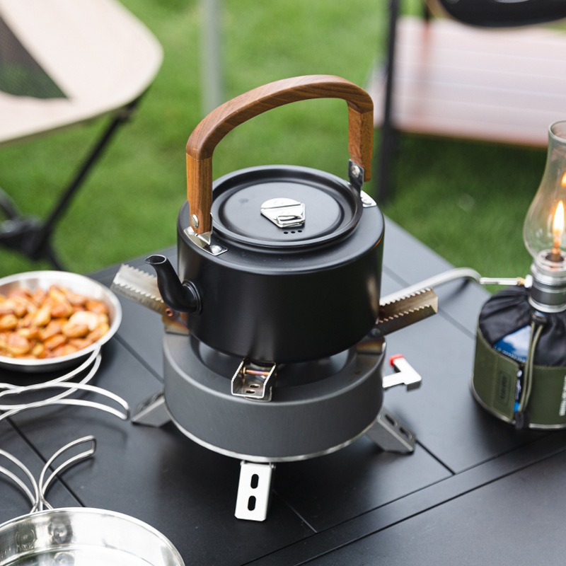 غلاية تخييم من سبائك الألومنيو - مراجعة Camping Lightweight Cooking Pot وسعره