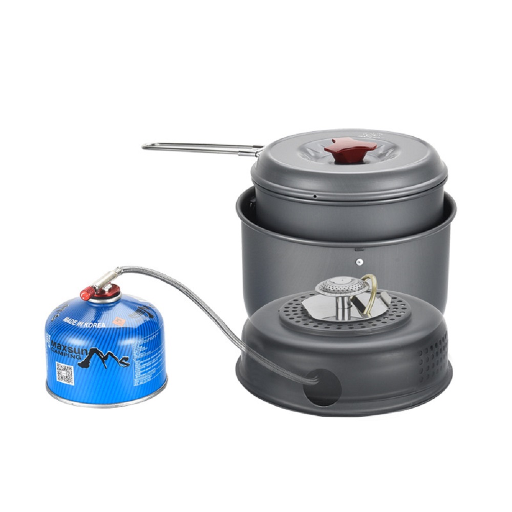 موقد غاز للتخييم Bulin BL100-Q - مراجعة Camping Cooking One Pot وسعره