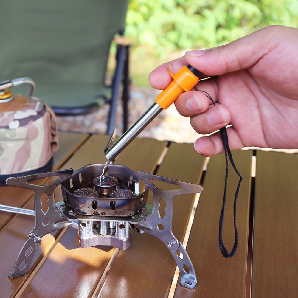 نبض الإشعال المطبخ في الهواء ا - مراجعة Camping Cooking Unit وسعره