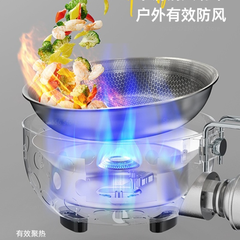 موقد غاز محمول خارجي الكل في و - مراجعة Camping Cooking One Pot وسعره