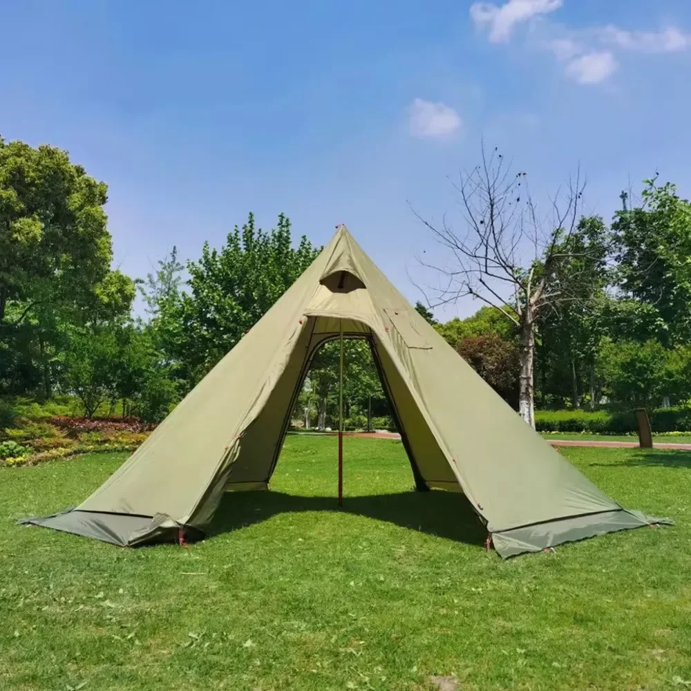 خيمة هرمية مع غطاء للثلج خفيفة - مراجعة Camping Cooking Snow وسعره